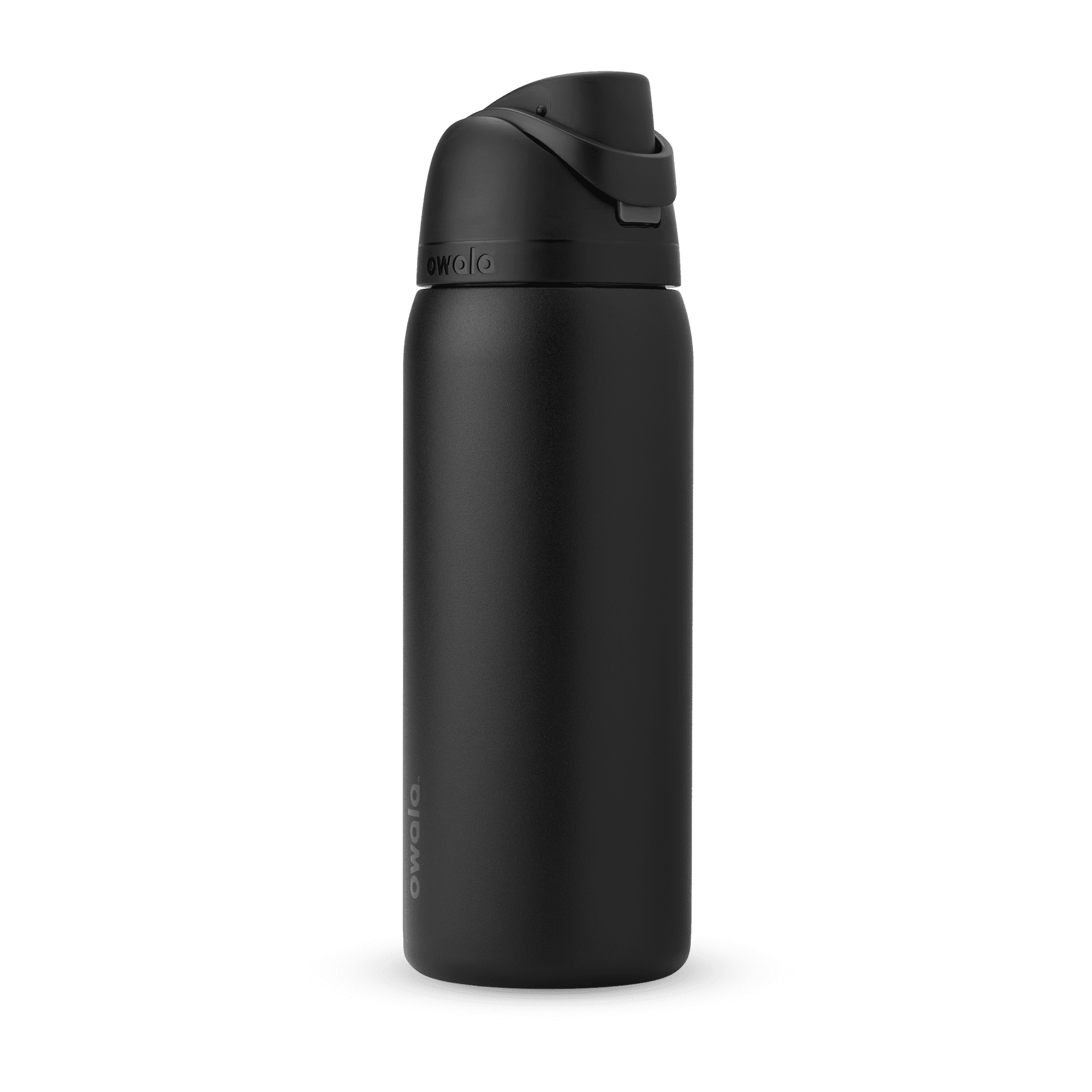 Owala FreeSip Stainless Steel Water Bottle, 32oz, Very Very Dark
