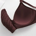 thumbnail image 5 of Womens Everyday Bras, Women's Wireless Lace Push Up Bras Comfortable Seamless Supportive Full Coverage Convertible Everyday Tshirt Bra 34-42, 5 of 5