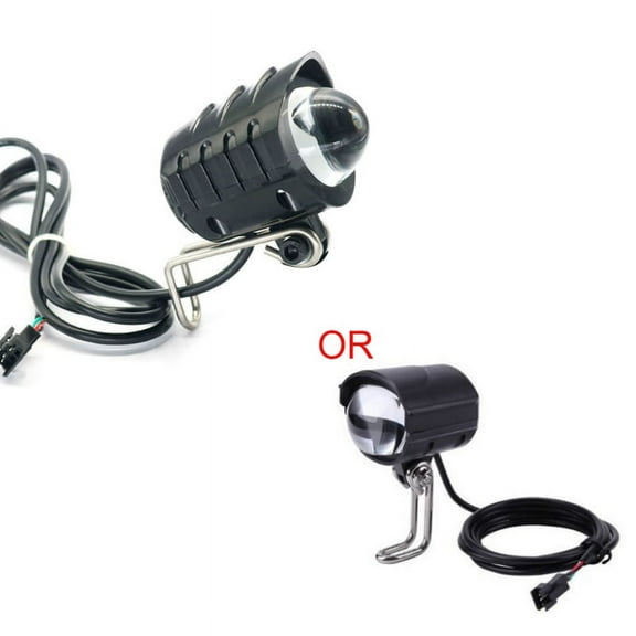 OOKWE Electric Bike LED Front Light E-Bike Bicycle 2 in 1 Waterproof Horn Headlight Biking Dustproof Cycling Parts