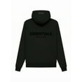 thumbnail image 2 of Fear of God Essentials Pullover Hoodie 'Stretch Limo' SS22  Black Loose Drop Shoulder Hooded Sweatshirt, Vintage flocking process combined with modern breathable technology, Warm cotton flocking, Loos, 2 of 7