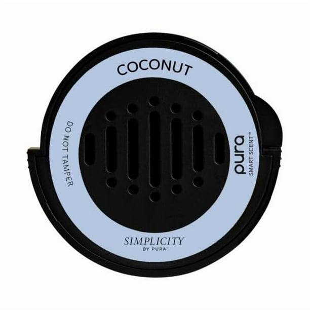 Recarga para coche con aroma a coco Pura Simplicity de larga duración durante 30 días