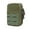 green, variant on MOLLE Waterproof Waist Pack with Flashlight Holder - Men's Outdoor Hunting Survival Gear