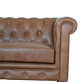 thumbnail image 4 of Deep Button Tufting & Leather Upholstery - Luxurious Home Seating Experience, 4 of 5