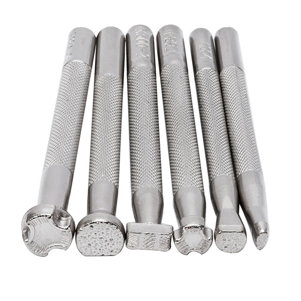 Leather craft stamping tools 6pcs Leather Craft Stamping Tools Leather