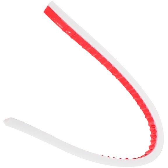 ELAYARD White Silicone Shower Water Splash Guard for Walk in Shower Multi Functional Use