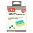 thumbnail image 2 of TYR Kids' Soft Silicone Assorted Ear Plugs - 12 Pack (6 Pairs), 2 of 6