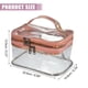 thumbnail image 4 of Bolsa de esmalte de uñas Unique Bargains organizador de esmalte de uñas rosa capacidad 35 botellas, 4 of 7