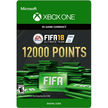 Xbox One FIFA 18 Ultimate Team 12000 Points (email