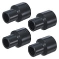 thumbnail image 1 of Uxcell 4-Pack UReducer Pipe Fitting, 1"*1/2" Reducing Coupling Connector Straight Pipe, Grey, 1 of 6