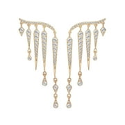 Flame Pierced Earrings - 5230724