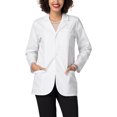 thumbnail image 3 of Adar Manteau Classique Unisexe 31 Pouces - Blanc - TTP, 3 of 6