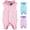 Pink, variant on Cat Recovery Suit for Spay Neuter Surgery, Breathable Anti‑Lick Cat Onesie, Soft Stretchy Pet Post‑Op Bodysuit for Female Male Cats Kittens, Adjustable Escape‑Proof
