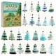 thumbnail image 1 of Sea Glass Christmas Tree Advent Calendar, Handmade Miniature Christmas Tree 2025, 1 of 5