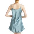thumbnail image 5 of Aloohaidyvio Nightgown for Women Loose Sleepwear V Neck Pajama Dress Soft Nightshirt Sleeveless Nightdress Chemise Sizes XL, 5 of 5
