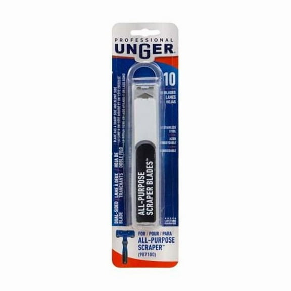 Unger Enterprises 1039149 4 in. Stainless Steel Squeegee Replacement Blade