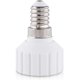 thumbnail image 2 of 4x Socket Adapter - E14 To Gu10 Sockets Converter - Bayonet Base Lamp Holder Adapter For Halogen Led Bulb, 2 of 4