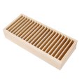 thumbnail image 5 of Mobutofu Headband Display Box Wooden Multi Compartment Design 1Set 12.6x5.5x2.4in, 5 of 7