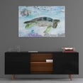 thumbnail image 3 of Epic Art 'Swimming Sea Turtle' by Stellar Design Studio, Acrylic Glass Wall Art, 36"x24", 3 of 5