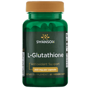 Swanson Higher Strength L-Glutithione 250 mg 60 Vegan Caps