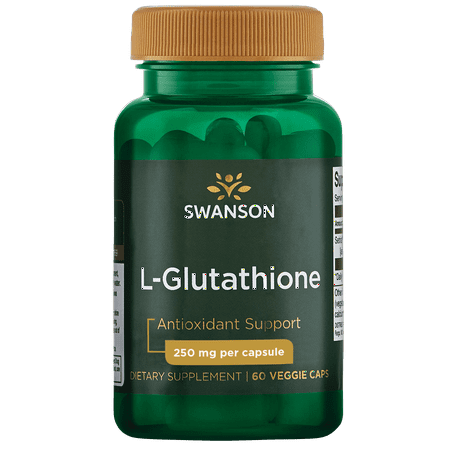 Swanson Higher Strength L-Glutithione 250 mg 60 Vegan Caps