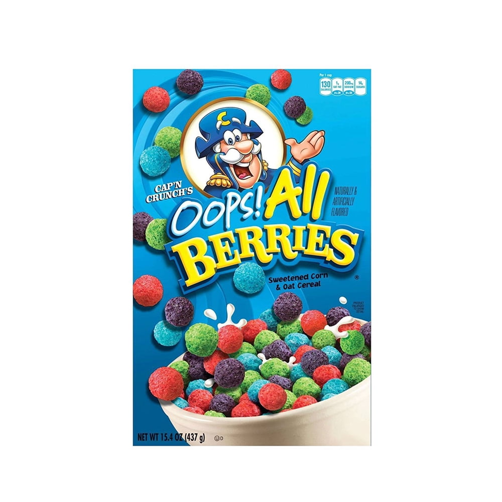 PepsiCo Cap'n Crunch Oops! All Berries package