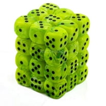 Vortex 12Mm D6 Bright Green/Black Dice Block