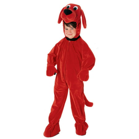 Kid's Clifford the Big Red Dog Costume (Best Costume For 5 Year Old Boy)