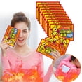 thumbnail image 1 of 10pcs Winter Body Warmer Stick Lasting Heat Patch Keep Hand Leg Foot Warm Paste Pads, 1 of 5