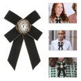 thumbnail image 2 of Quentinu Unique Bow Brooch Elegant Rhinestone Studded Brooch Pin Clothes Accessory, 2 of 6