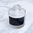 thumbnail image 3 of QUUPY 2 PCS 50ml/1.7OZ Thick Round Glass Diffuser Bottle Jars Pot Exquisite Essential Oils Container For Xmas Gift, 3 of 8