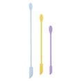thumbnail image 1 of Mini espátula de silicona, espátula de maquillaje, espátula de silicona pequeña, juego de espátula fina para aberturas delgadas, raspador pequeño para frascos, botellas de cocina, cosméticos, loción,, 1 of 5