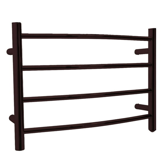 ANZZI Glow 4-Bar Stainless Steel Wall Mounted Towel Warmer in Oil Rubbed Bronze