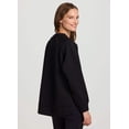 thumbnail image 5 of RBX Active Women's Midweight Crewneck Luxe Athleisure Sweatshirt with Relaxed Fit, 5 of 11