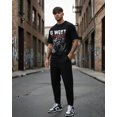 thumbnail image 2 of G-West Afterlife Oversized T-Shirt Mens Black Size- L, 2 of 5