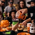 thumbnail image 6 of 16PCS Halloween Disposable Coffee Cups Paper Coffeeware with Dome Lids and Sleeves Hot Cold Beverage Coffee Juice Drinking Cups for Halloween Party Decoration A, 6 of 7