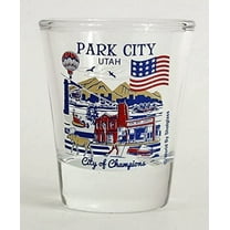 Park City Utah Great American Cities Collection shot glass