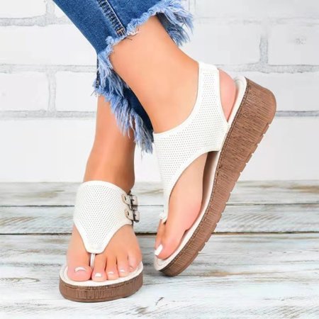 

Women s Flat Sandals Beach Slippers Summer Fashion Casual Sandals Non-slip Comfortable Style Shoes