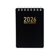 thumbnail image 3 of Tuvgenk Spiral Notebook Black A7 Small Notebook 2026 Planner Durable Travel Diary, 3 of 3
