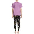 thumbnail image 5 of Disney's Nightmare Before Christmas Women's and Women's Plus Sleep Shirt and Joggers, 2-Piece Set, 5 of 5