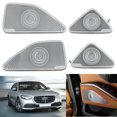 thumbnail image 3 of Door Speaker Cover Trim, Matte  Inner Car Speaker Covers 4Pcs Dustproof With 64 Color Ambient Light For Auto, 3 of 8