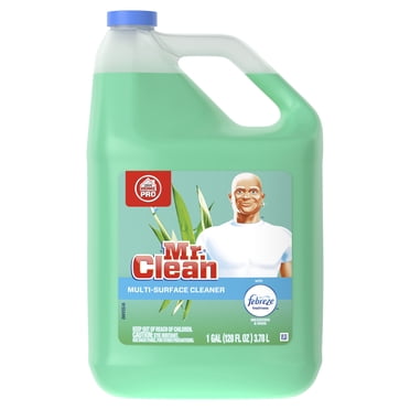 Mr. Clean Antibacterial Multi-Surface Cleaner, Summer Citrus, 128 fl oz ...