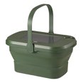 thumbnail image 1 of Cesta De Picnic Cesta plegable para acampar, equipo, contenedor de frutas y alimentos para exteriores (verde) Likrtyny Para Estrenar, 1 of 6