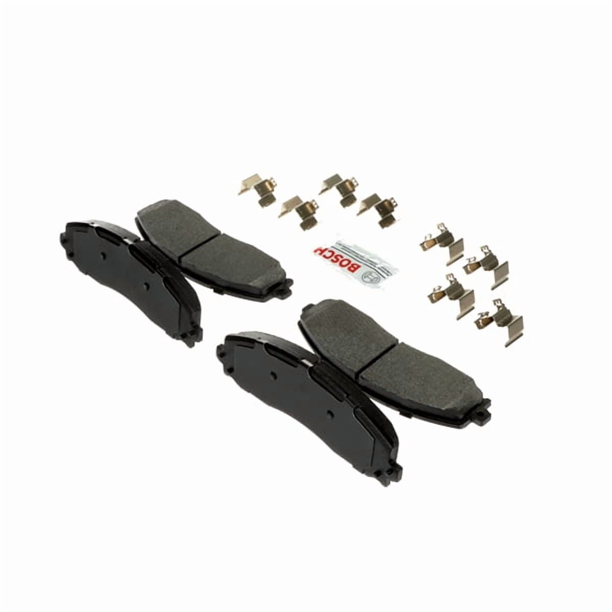 Bosch BE1691H Bosch Blue Semi-Metallic Brake Pads with Hardware