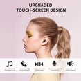 thumbnail image 4 of Auriculares Bluetooth con pantalla digital XG8, auriculares estéreo inalámbricos deportivos TWS 5.0 para escuchar música, 4 of 5