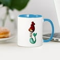 thumbnail image 3 of CafePress - El Dia De Los Muertos Mermaid Mugs - 11 oz Ceramic Mug - Novelty Coffee Tea Cup, 3 of 4