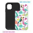 thumbnail image 2 of DistinctInk Custom SKIN / DECAL compatible with OtterBox Defender for iPhone 11 Pro (5.8" Screen) - Summer Graphics - Flamingo Toucan Pineapple, 2 of 5
