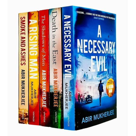 Wyndham & Banerjee Mysteries Series By Abir Mukherjee 5 Books Set - Fiction - Paperback