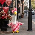 thumbnail image 6 of Qwtwty Porch Goose Clothes for 23 inch Cement Plastic Goose Statue, Rustics Lace Goose Costume Outfit for Outdoor Patio Yard Decor, 6 of 9