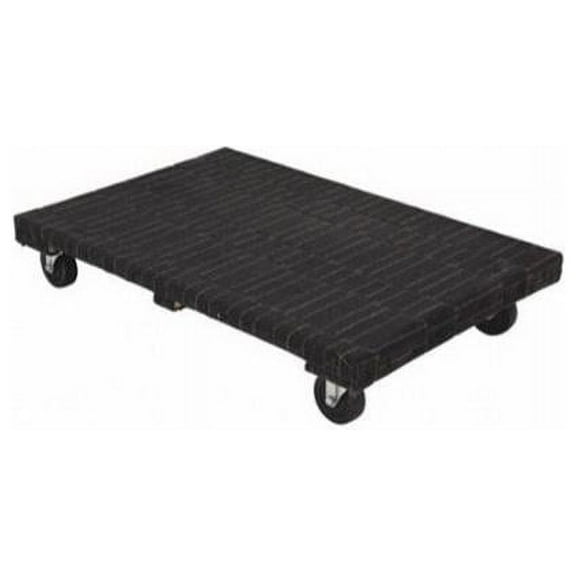 Vestil Manufacturing HDOSC-2436-12 24 x 36 in. Carpeted Hardwood Dolly - 1.2K lbs