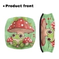 thumbnail image 2 of COEQINE Mushroom Frog Rollator Seat Back Cover for Men Rollator Seat and Back Rest Covers Rollator Walker Seat and Backrest Rollbar Covers Set of 2 for Women, 2 of 7
